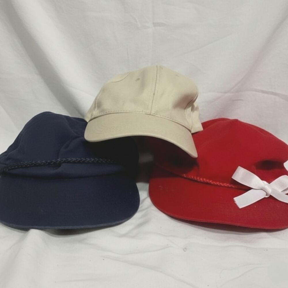 Vintage 80s-90s Baseball Hats Bundle Mens Unisex One Size Fits All